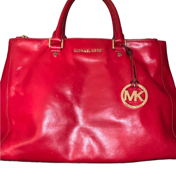 Michael Kors Sutton Saffiano Satchel - Picture 1 of 7
